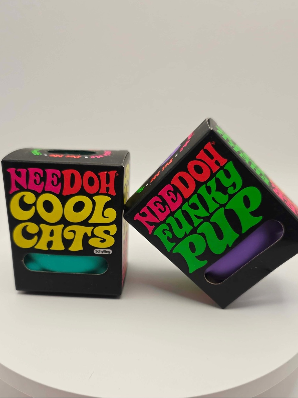 1 pc Needoh Funky Pup or Cool Cats viral TikTok Fidget Toy! Your choice on color